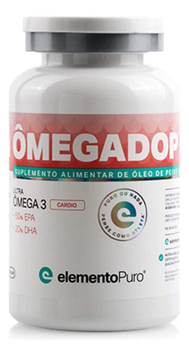 Ômegadop Cardio Ômega-3 Epa (60 Cáps) Elemento Puro