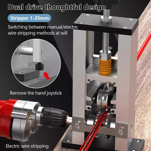 Para Aleaciones De Aluminio Y Plata: Pelacables Eléctrico