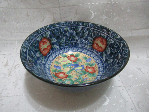 Bowl Cerealero Porcelana Japonesa Firmado Made In Japan