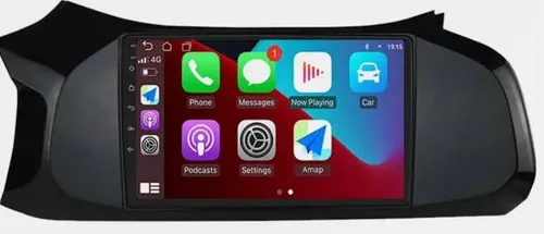 Radio Android 13, 4+64 Qled Carplay Chevrolet Joy Onix