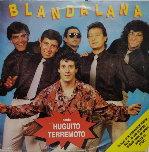 Blandalana  Blandalana Canta Huguito Terremoto Lp Argentina