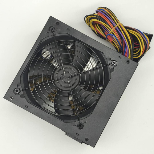 Fonte De Alimentação Para Pc Knup Kp-522 500w 127v/220v Cor Preto 127/220v