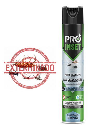 Multi Inseticida Pro Inset Sem Cheiro 250ml Insetos