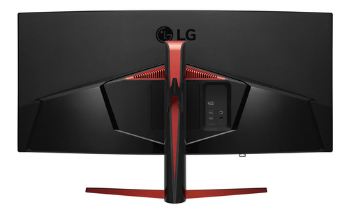 Imagen 4 de 9 de Monitor gamer curvo LG UltraGear 34GL750 led 34" negro y rojo 100V/240V