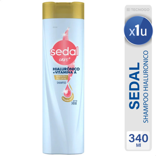 Shampoo Sedal Hialuronico + Vitamina A Hidratacion & Fuerza