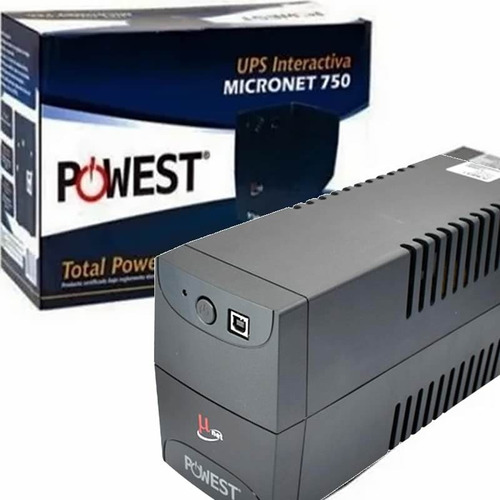 Ups De 750 Va Interactiva Powest Micronet 750