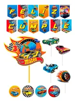 Comprar Caketopper Deco Hot Wheels Personalizado Azul Hot Wheels