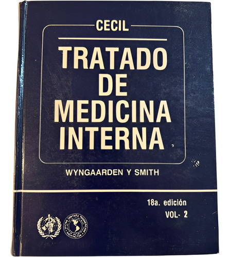 Cecil Tratado Medicina Interna Wyngaarden Smith 2 Tomos Dura (Usado)