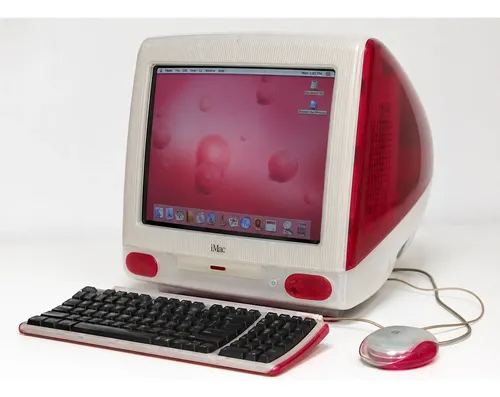 Macデスクトップ iMac G3 Computador Apple Imac G3 Vermelho Retrô Completo | MercadoLivre
