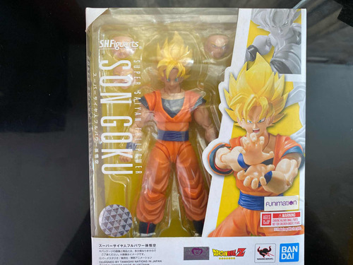 Figura Goku Sh Figuarts (usado)