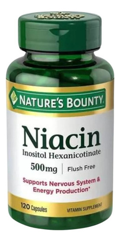 Niacina Inositol Niacin Flush - - Unidad a $1234