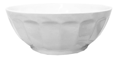 Bowl Compotera Facetado Mediano Ceramica  23cm Silmar