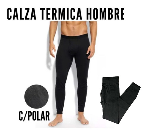 Calza Termica De Hombre ! Frisa X Dentro! Ideal Moto/sky!!