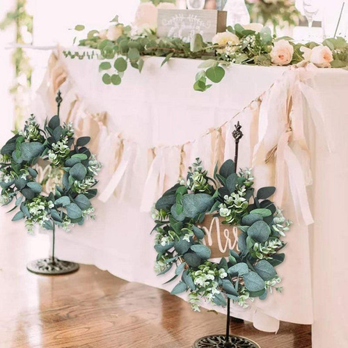 5pcs Eucalyptus Guirnalda Puerta Delantera Pared Colgante
