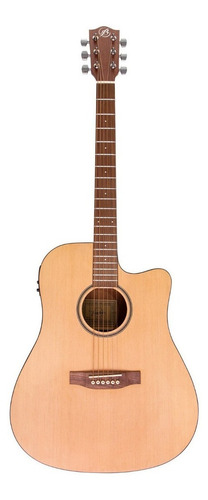 Guitarra Electroacustica Bamboo Harmony Spruce 41 Con Funda Acolchada