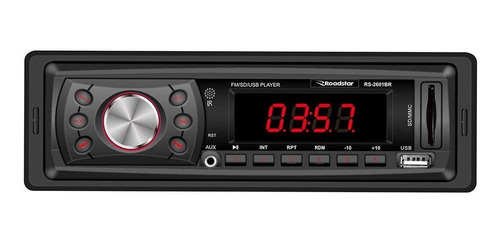 Auto Rádio Mp3 Player-roadstar-rádio Fm/sd/usb-rs-2601br