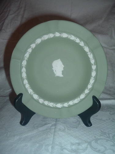 Cenicero De Porcelana Wedgwood Color Verde
