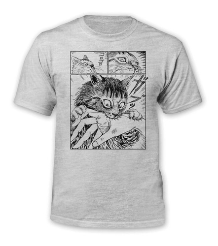 Polera Gustore De Gato Junji Ito