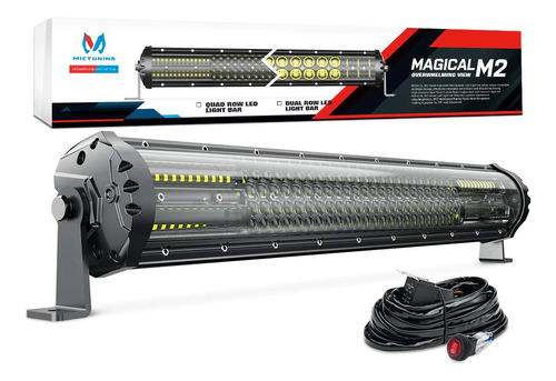 Barra De Luz Led Mictuning M2 106cm 320w 22420lm Aerdinámico