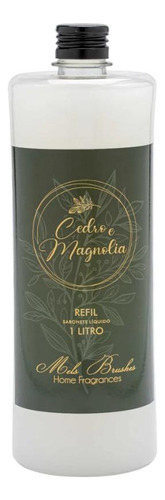 Refil Sabonete Cedro E Magnolia 1 Litro Mels Brushes - Cedro