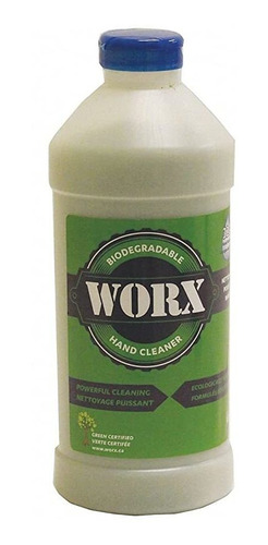 Worx Limpiador De Manos Totalmente Natural, Jabón De Manos.