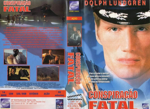 Conspiração Fatal - Dolph Lundgren - Dublado - Raro (Usado)