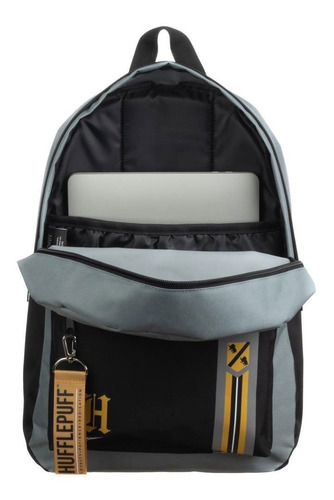 Imagen 3 de 7 de Harry Potter Mochila Hufflepuff Hogwarts Bioworld Original