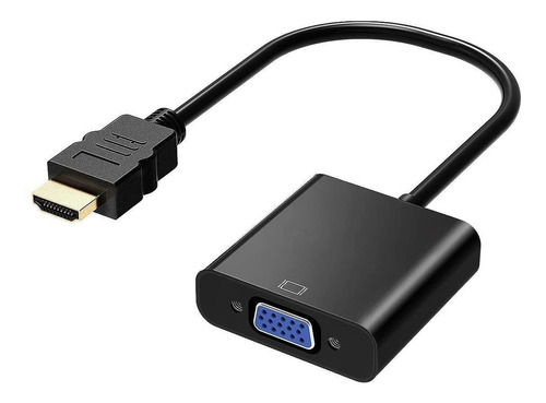 Adaptador Conversor Convertidor Hdmi Macho A Vga Hembra 