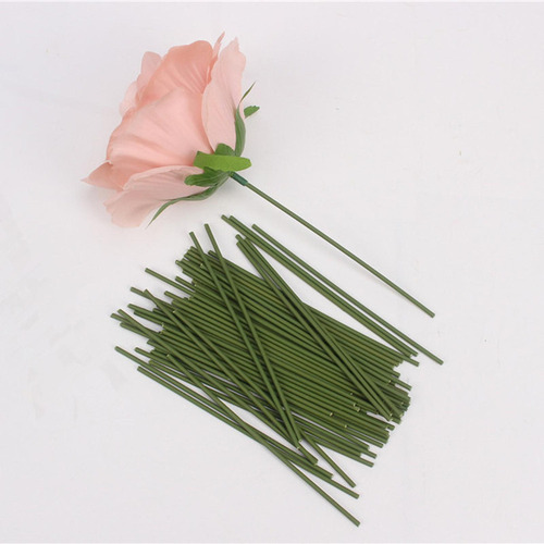 Z 100x Tallos De Flores Artificiales, Varilla Floral, 18 Cm