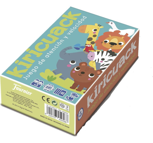 Kiricuack. Cartas De Atención Y Velocidad Para Niños