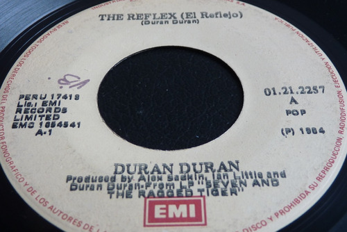 Jch- Duran Duran The Reflex / The Seven Strange 45 Rpm