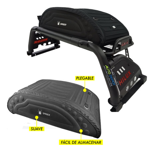 Porta Equipaje Softboxm Medidas:120 X40x35 Cm Capacidad 75k