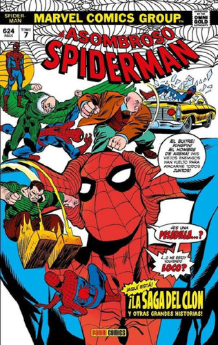 Libro - Comic Marvel El Asombroso Spiderman: La Saga Del Cl