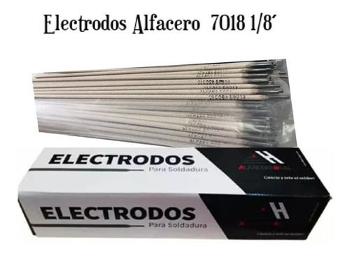 Electrodos Alfacero  7018 1/8´´ Kilo