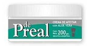 Crema Para Afeitar  Aloe Vera X200gr Preal