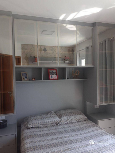 Imagem 7 de 16 de Cobertura Com 2 Dormitórios À Venda, 98 M² Por R$ 460.000,00 - Paraíso - Santo André/sp - Co0063
