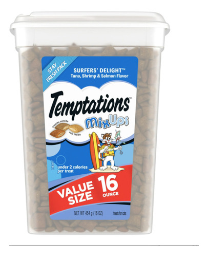 Temptations Mixups Crunchy And Soft Cat Treats 16 Oz