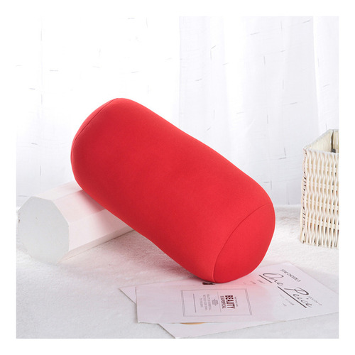 Rollo De Almohada Cervical Cilíndrica De Espuma Viscoelástic