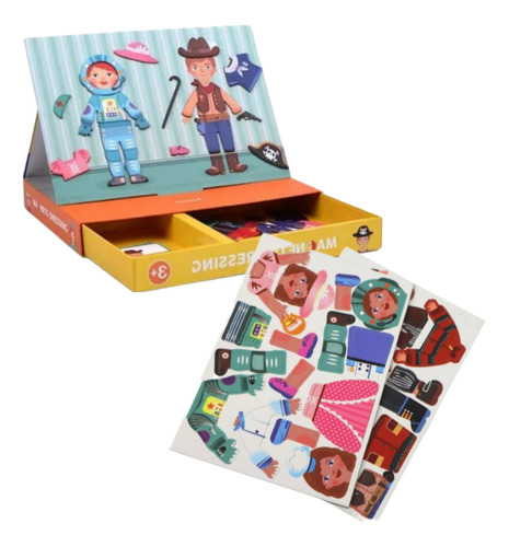 Rompecabezas De Madera Magnético Profesionales Puzzle R