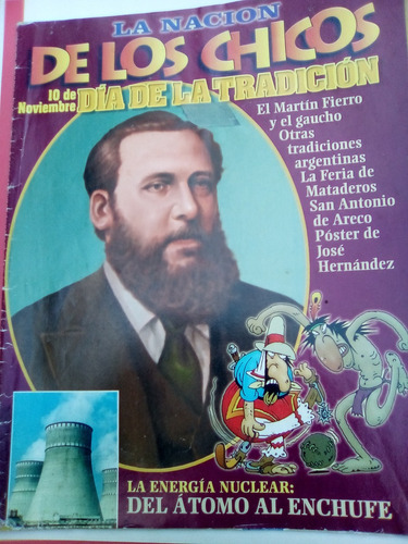 Revista La Nación Delos Chicos Hernández Póster Octubre 1997