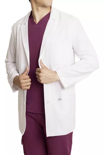 DELANTAL CLINICO MEDICO LARGO BLANCO LABCOAT - 7256