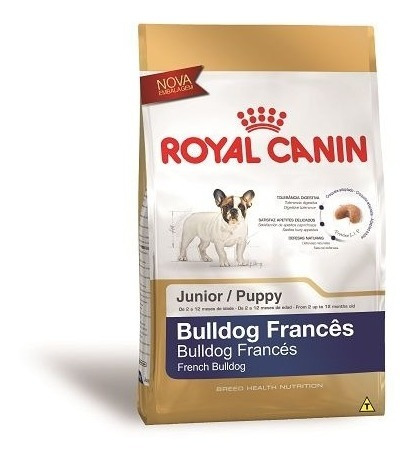 Ração Royal Canin Bulldog Francês Junior 2,5kg