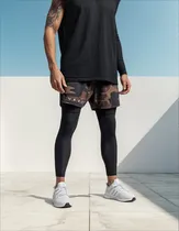 Comprar Short Hombre Gym | Short Hombre Con Pantaloneta | Asrv