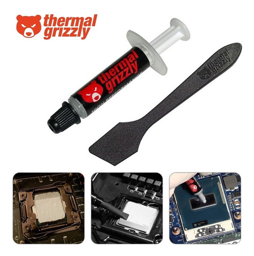Imagem 3 de 5 de Pasta Termica Thermal Grizzly Kryonaut Cpu Gpu Ps4 Xbox - 1g