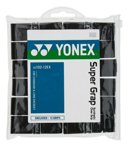 Overgrip Yonex Super Grap X12 Negro