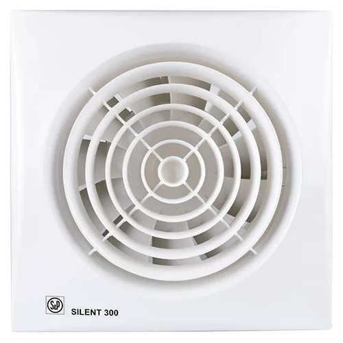 Extractor S&p Para Baño Silent 300 Cz Blanco 300 M3/h Albion