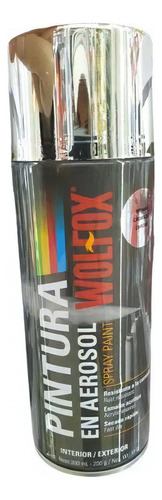 Pintura Aerosol Varios Colores Woolfox Color Cromado