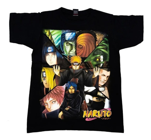 Camiseta Estampada Niño Akatsuki Itachi Naruto Anime