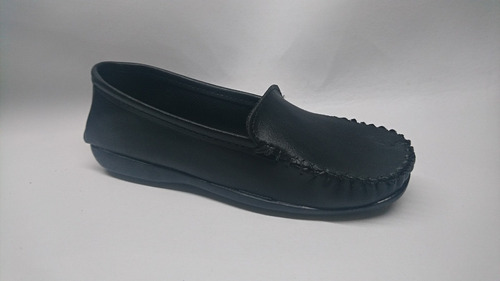 Mocasin Mujer Zapato Chatita Ecologico Confort Entero 35-42