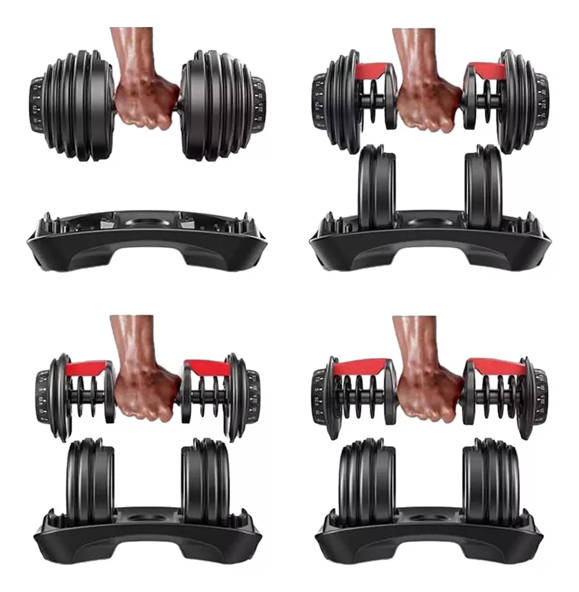 Primeira imagem para pesquisa de dumbbell regulavel 40 kg